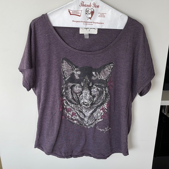Salgado Fenwick Wolf Printed T-Shirt - Picture 1 of 4